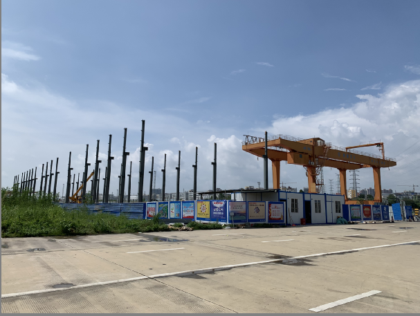 南寧國(guó)際鐵路港柳鋼鋼材過(guò)渡倉(cāng)